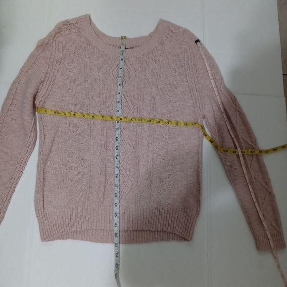 Metaphor Pale Pink Crew neck  Sweater Medium Size - Picture 11 of 13